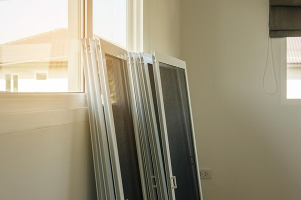 Window screens for protection, reinforcing the importance of investing in other ways to improve the capacity of energy-efficient windows and doors.