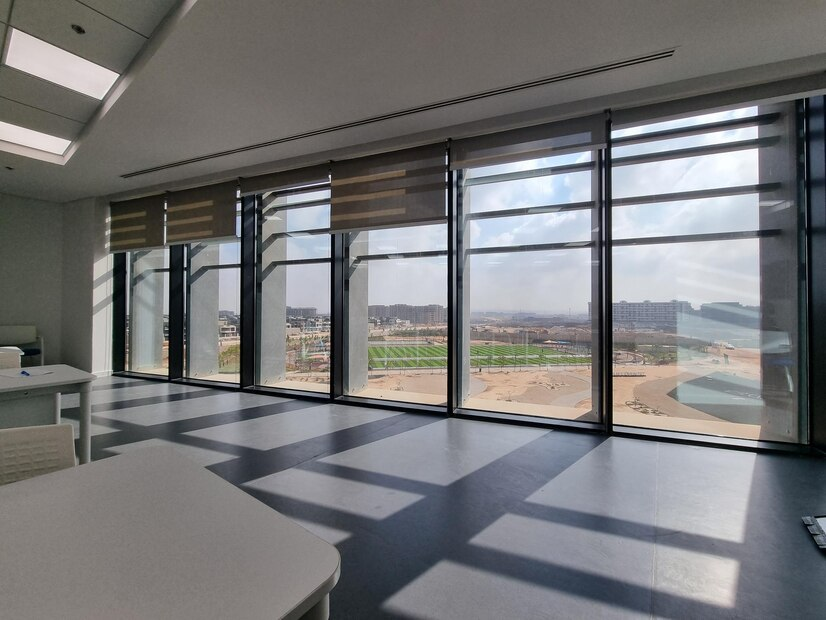 Soundproof office windows and doors.